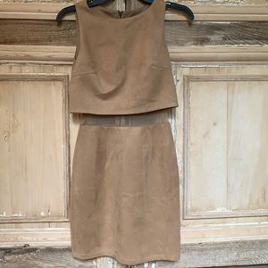 Suede Dress